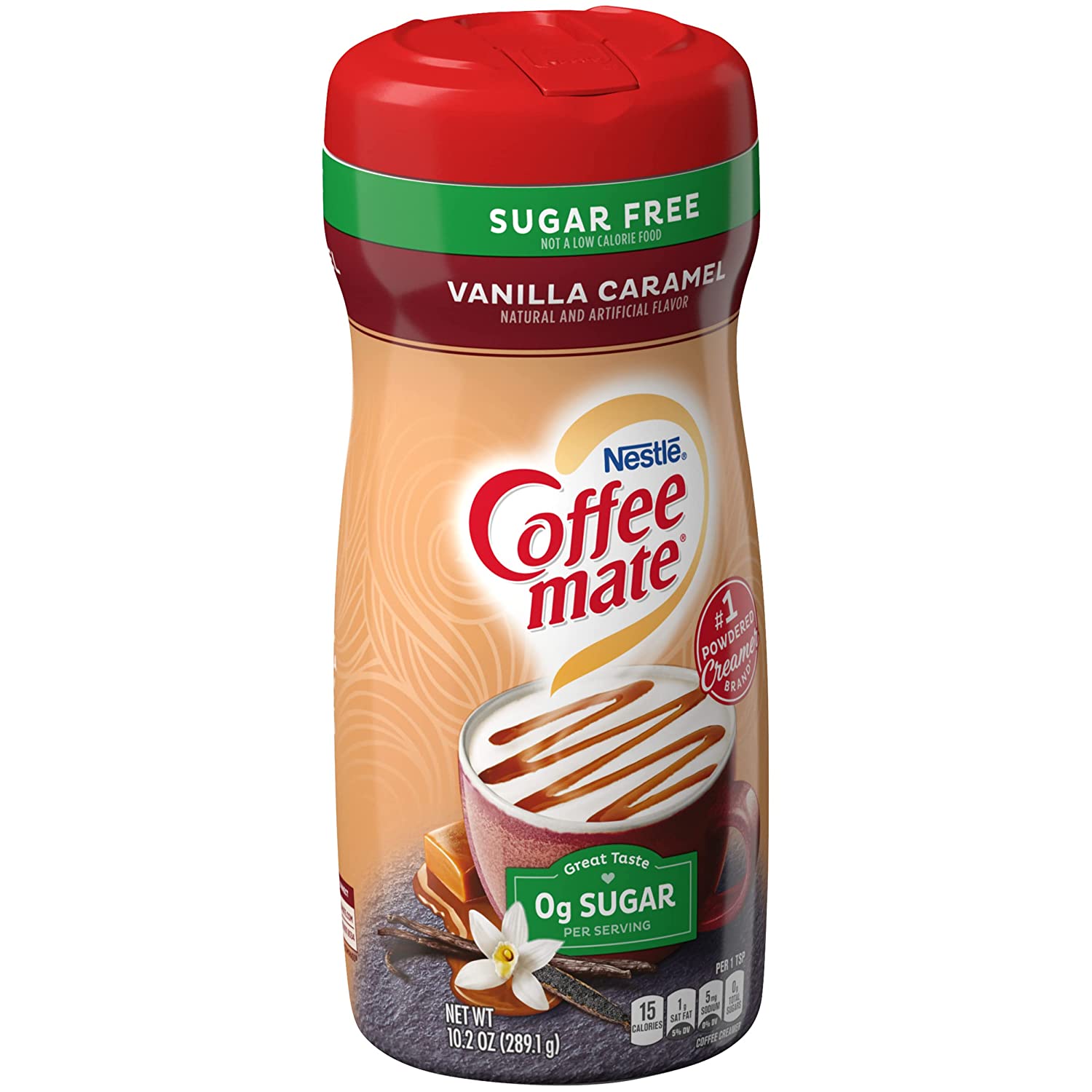 Buy Nestle Coffee Mate Vanilla Caramel Sugar Free Imported Online at